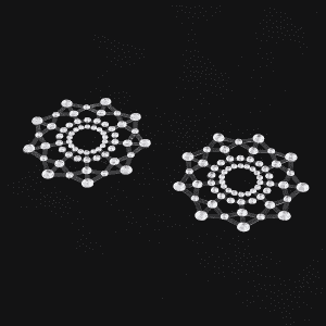 Transparent Nipple Covers - Rhinestone Pasties - Adult Couple Play Breast Stickers