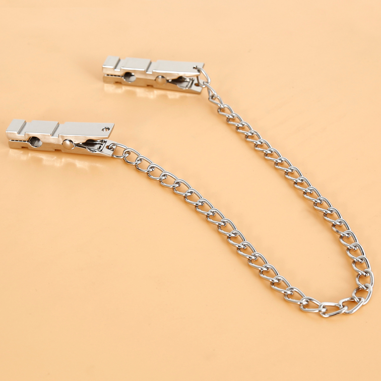 Sexy original ecological zinc alloy nipple clamps adult sexy nipple clamps SM bondage metal sex products clamps - Image 7