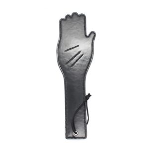 Fun Clap Alternative Toy Adult Supplies Black Palm Shape Fun Clap Fun Clap Fun Clap Props Leather Clap