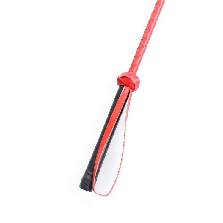 adult supplies leather racket scattered racket skull couple flirting toy red Foreign trade original order whip - Image 5