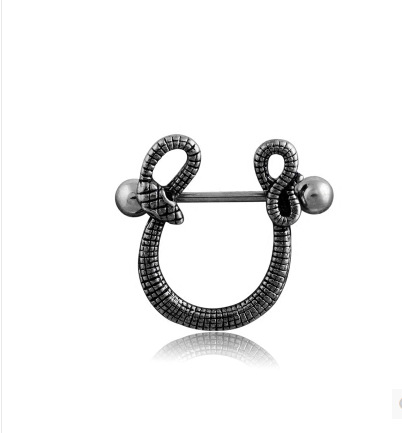 Cross-border commodity fashion puncture jewelry non-mainstream milk nail breast ring sexy medical steel umbilical ornaments - Image 6