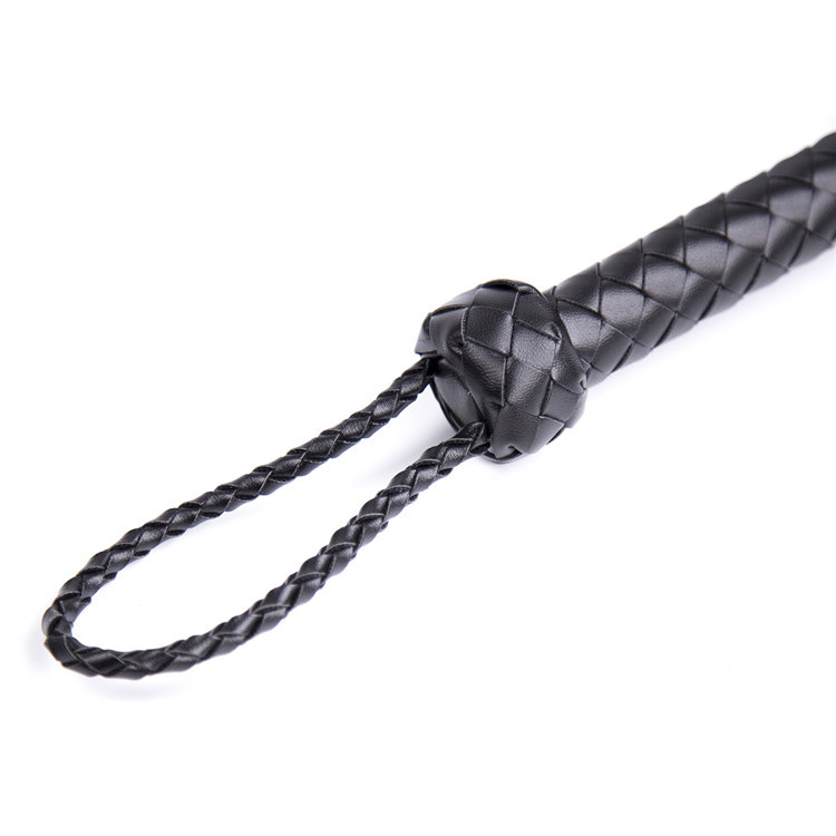 Purple Leather Flirting Whip for Couples - Fun & Playful Adult Toy - Image 4