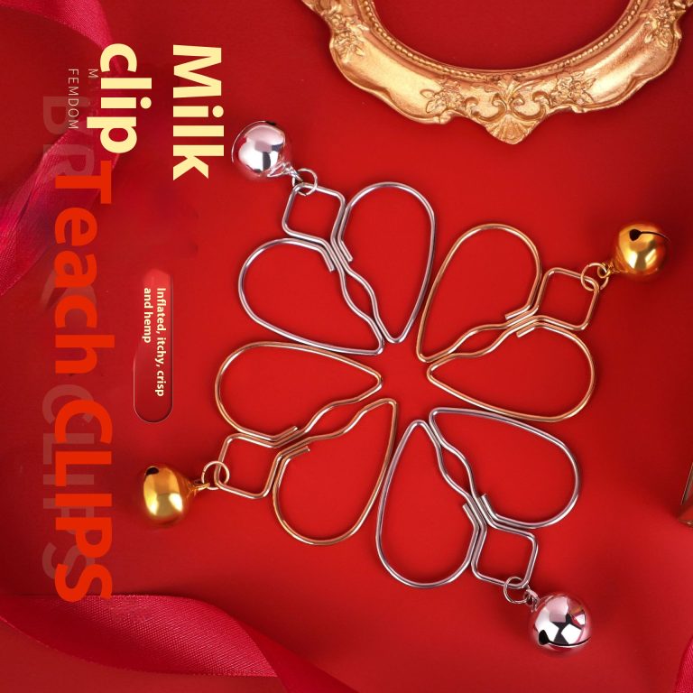 Sex toys props love bell milk clip lovers tease clip Mimi clip adult supplies a generation of hair