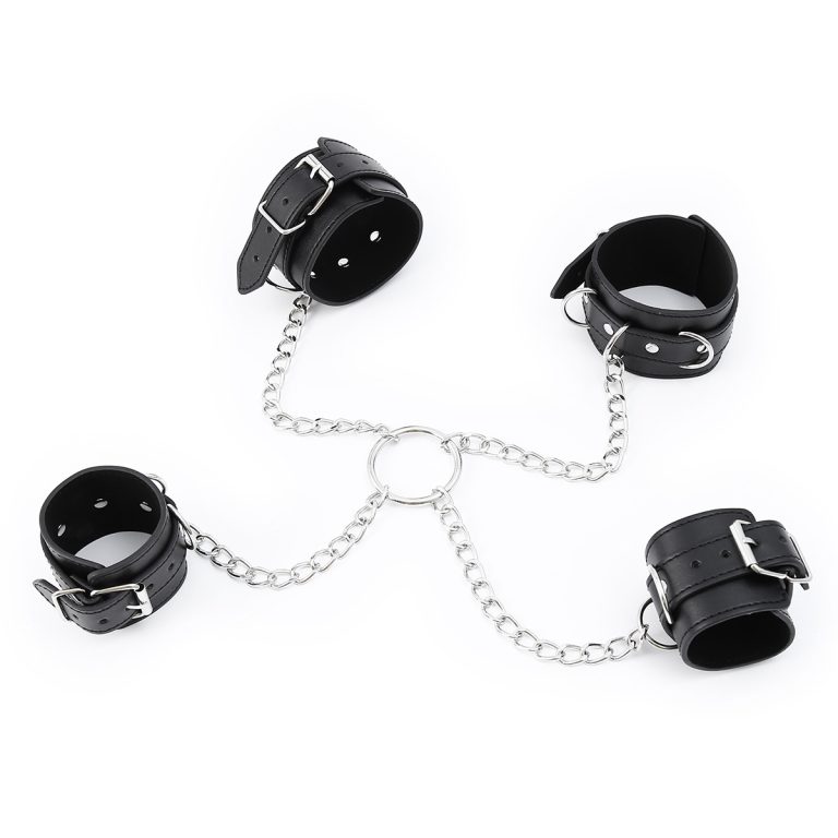 Sexy adult hand and foot cuffs combination overall bondage couple daily necessities flirting products adult alternative toys - Image 4
