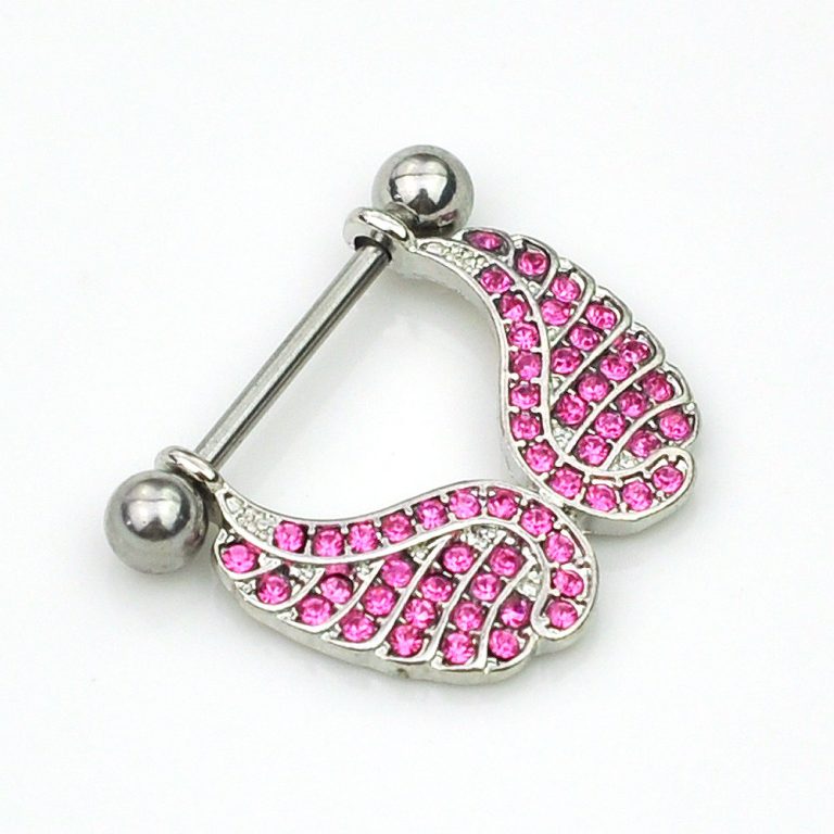 Hot Sale European and American Piercing Jewelry 316 Stainless Steel Titanium Steel Milk Chain Rings Nails nipple ring - Image 5
