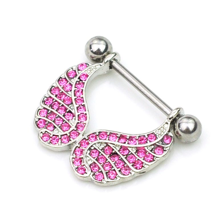 Hot Sale European and American Piercing Jewelry 316 Stainless Steel Titanium Steel Milk Chain Rings Nails nipple ring - Image 3
