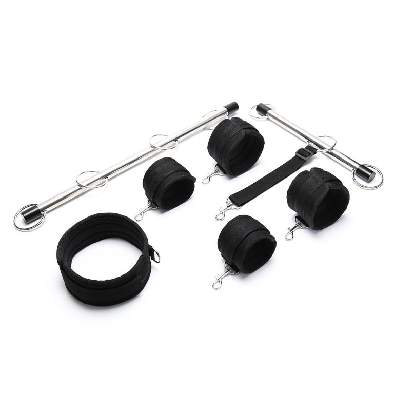 Parallel bar hand and foot cuffs, bondage, bondage, training, sex toys, couple toys, alternative bondage products, female tools - Image 5