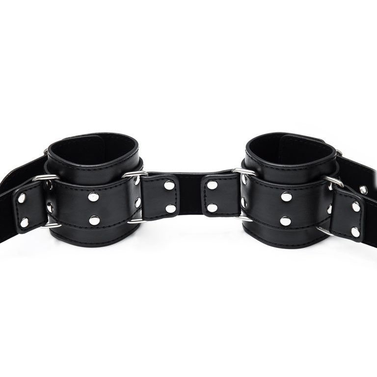Leather hand and foot binding, SM fun, bondage, flirting, training toys - Image 6