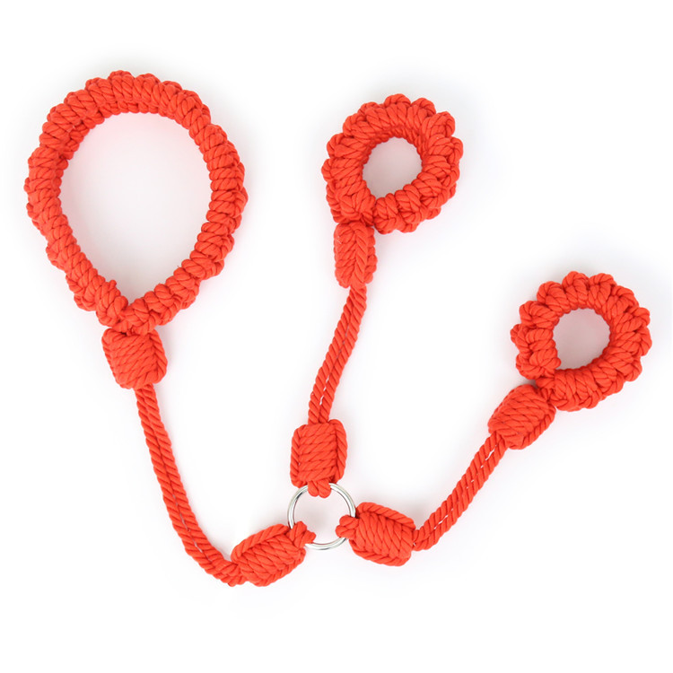 Sexy products tied hand neck cuffs cross-border adjustable set men's female performance flirting tied hand - Image 6