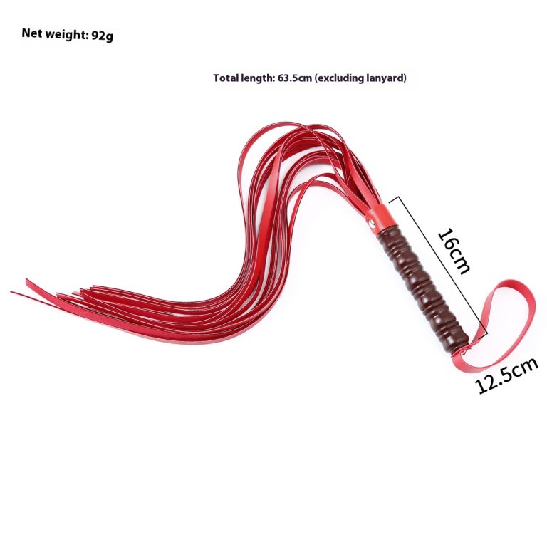 Fun Queen Husband and Wife Adult Supplies Toy Leather Whip foreplay tease training whip performance props loose whip - Image 9