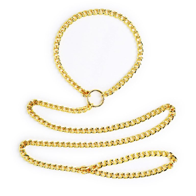 Iron chain toy hand and neck sleeve, handcuffs, female sex toys, hand binding, adult toy gold chain - Image 8