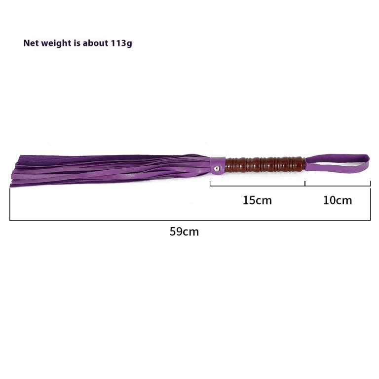 Fun Queen Husband and Wife Adult Supplies Toy Leather Whip foreplay tease training whip performance props loose whip - Image 6