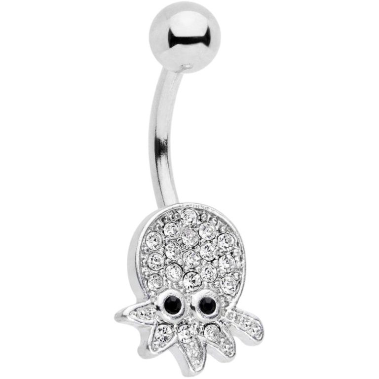 Europe and the United States commodity puncture jewelry fruit butterfly heart-shaped flowers animal umbilical nail umbilical ring