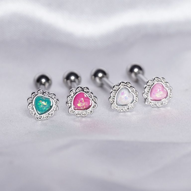 Love tongue nail imitation Aobao tongue ring tongue decoration multi-color love puncture jewelry new wholesale European and American - Image 4