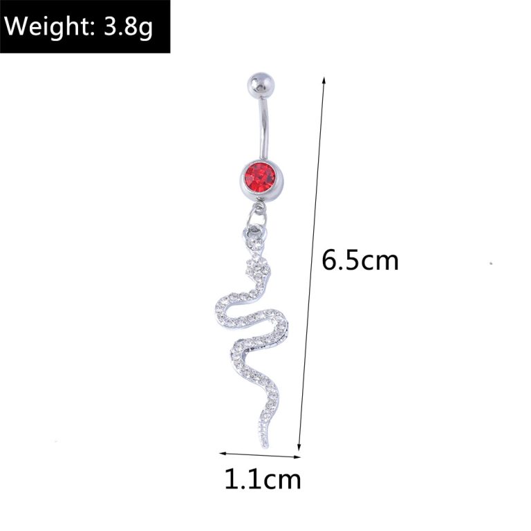 Europe and the United States cross-border jewelry retro national wind sun navel ring animal zodiac snake bikini decoration navel nail - Image 7