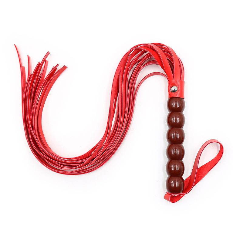 sexy leather red whip loose beat bound gourd handle leather whip adult sex philatelic flirting