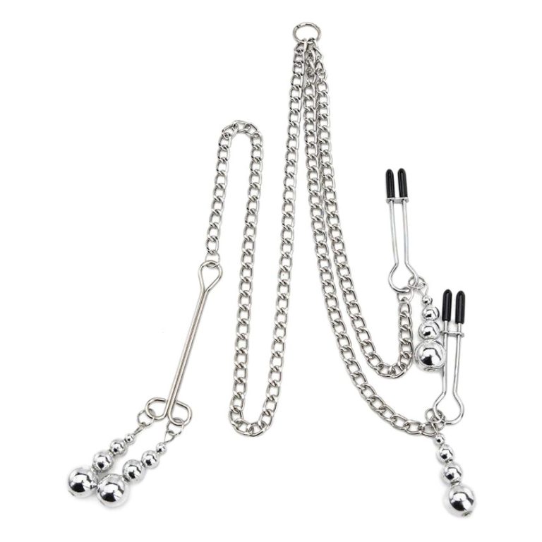 Bell milk clip sm female Yin clip alternative toys sex toys adult chest nipple training punishment tool