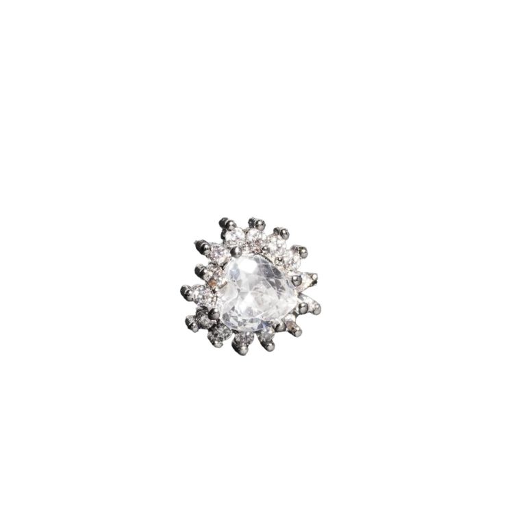 Flash love diamond tongue nail new personalized tongue decoration new human body piercing jewelry - Image 4