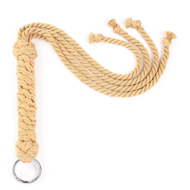 Adult supplies Women's iron ring whip handmade multiple beard sexy props stage toys cross-border foreign trade loose whip - Image 3