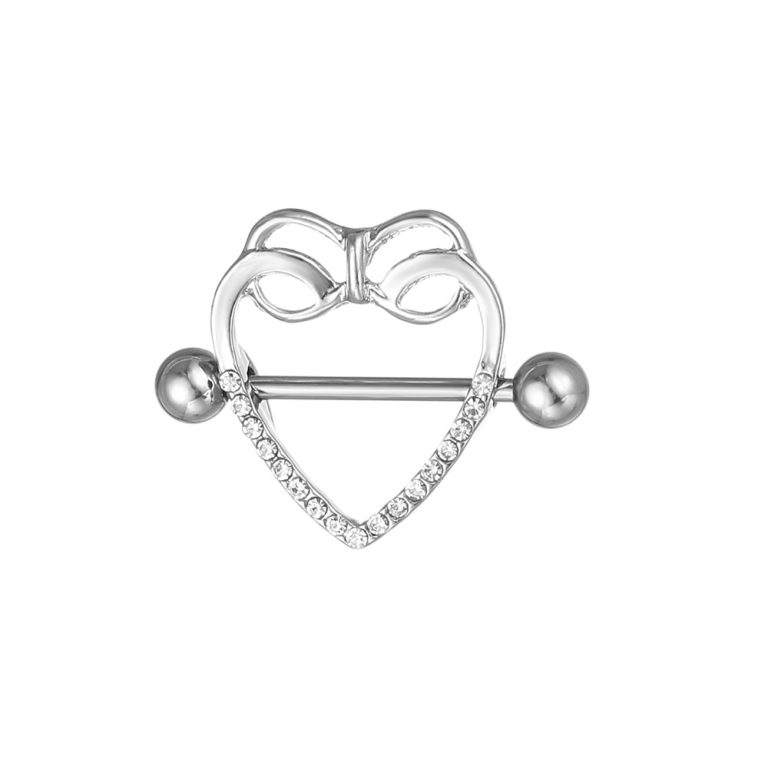 European and American New Love Diamond breast ring nipple nail - Image 3