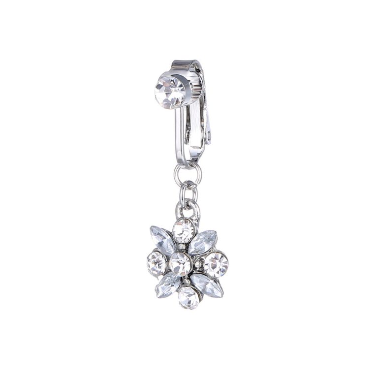 European and American zircon pendant navel ring nail exaggerated American street stainless steel navel ring - Image 12
