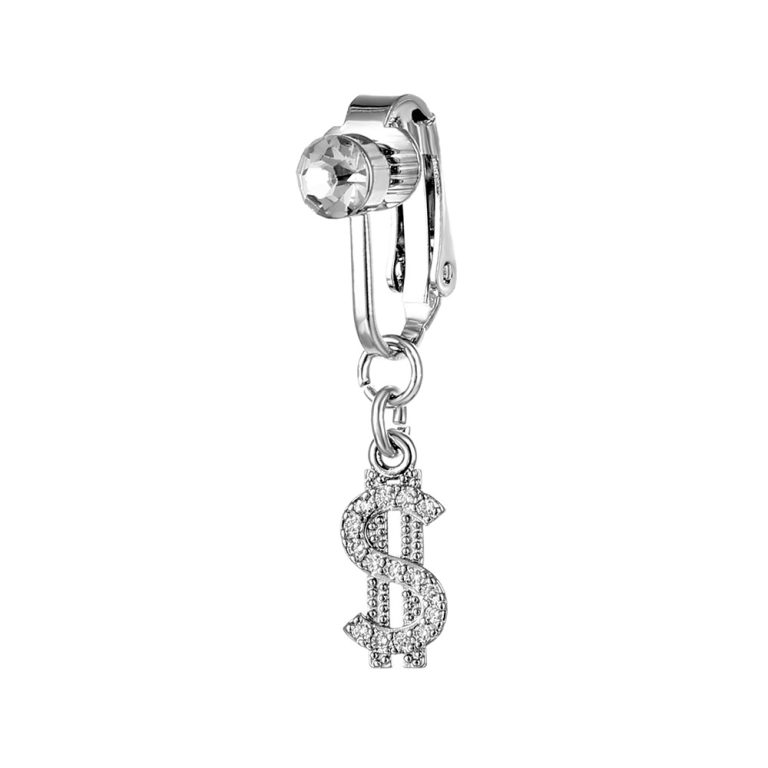 navel clip copper inlaid zirconium heart-shaped pendant navel nail sexy navel ring fashion navel body piercing jewelry - Image 7