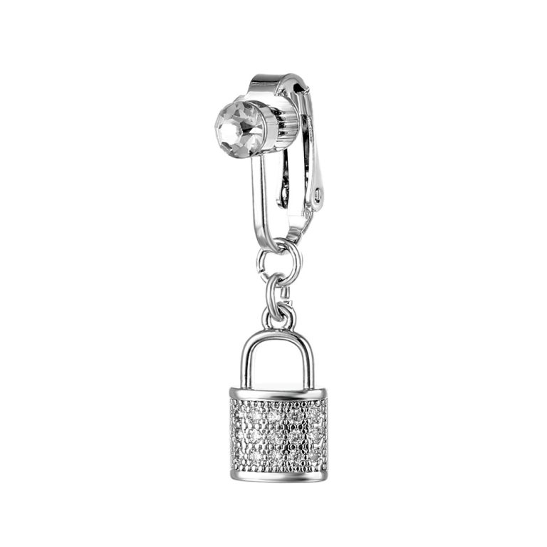 navel clip copper inlaid zirconium heart-shaped pendant navel nail sexy navel ring fashion navel body piercing jewelry - Image 12