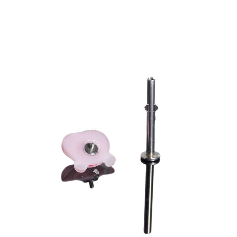 Pink piglet tongue nail stainless steel resin cute cartoon tongue ornaments human body piercing jewelry - Image 3