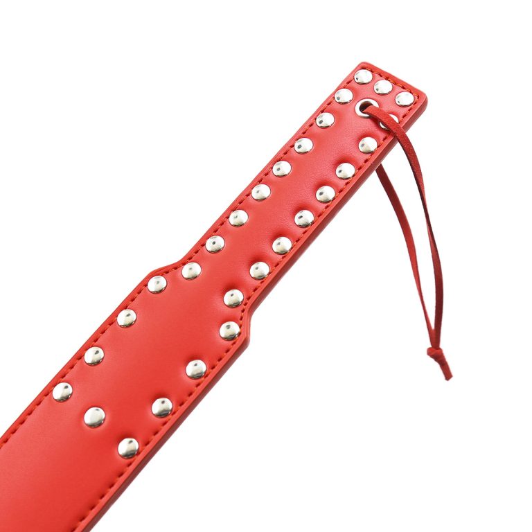 Manufacturers supply sex toys flirting racket Red Hand racket hitting props butt supplies binding long hand racket - Image 6