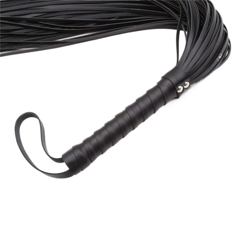Restraint Whip Double Nail Multi-whisker Whip Black Flirting Scattered Whip Restraint Toy Flirting Toy Queen Whip