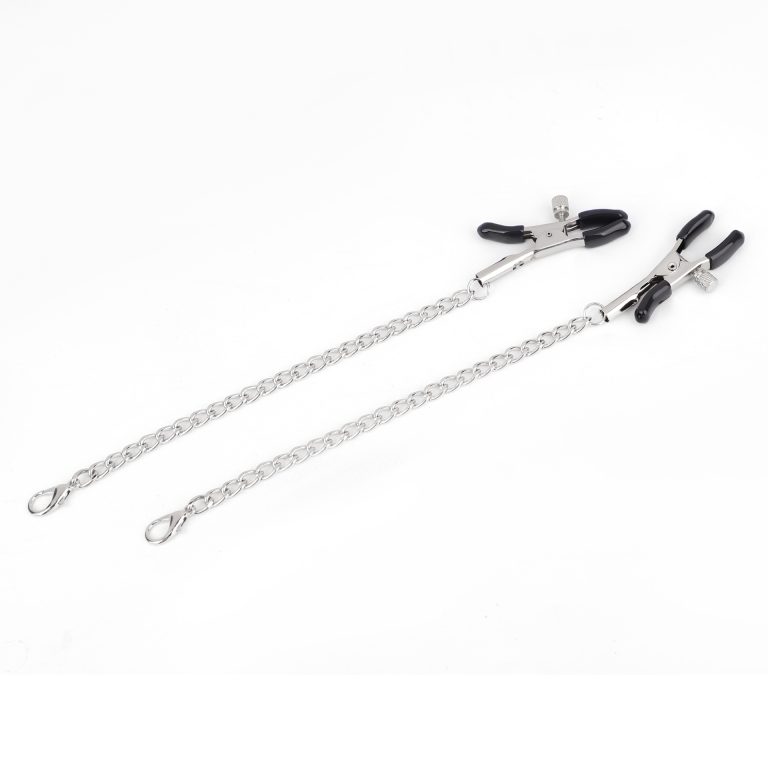 Cross-border new sm props fun milk clip handcuffs connected pu leather handcuffs sm milk clip alternative adult supplies - Image 3