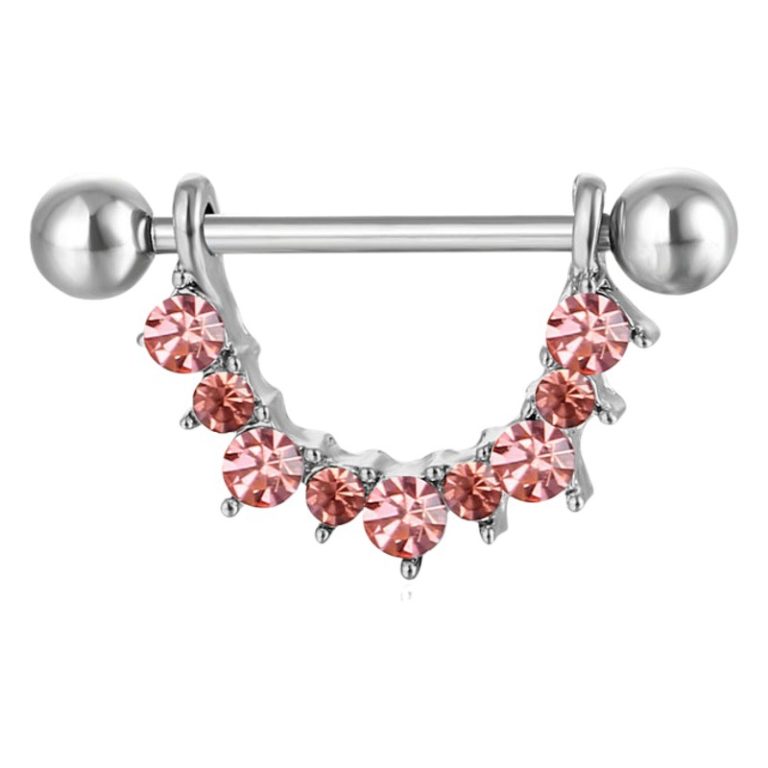 Cross-border Products U-shaped Diamond Ring Nails Metal Geometric Sexy Women's Umbilical Ring