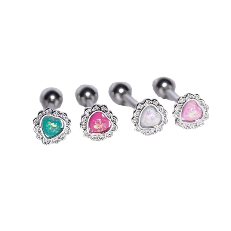 Love tongue nail imitation Aobao tongue ring tongue decoration multi-color love puncture jewelry new wholesale European and American - Image 5