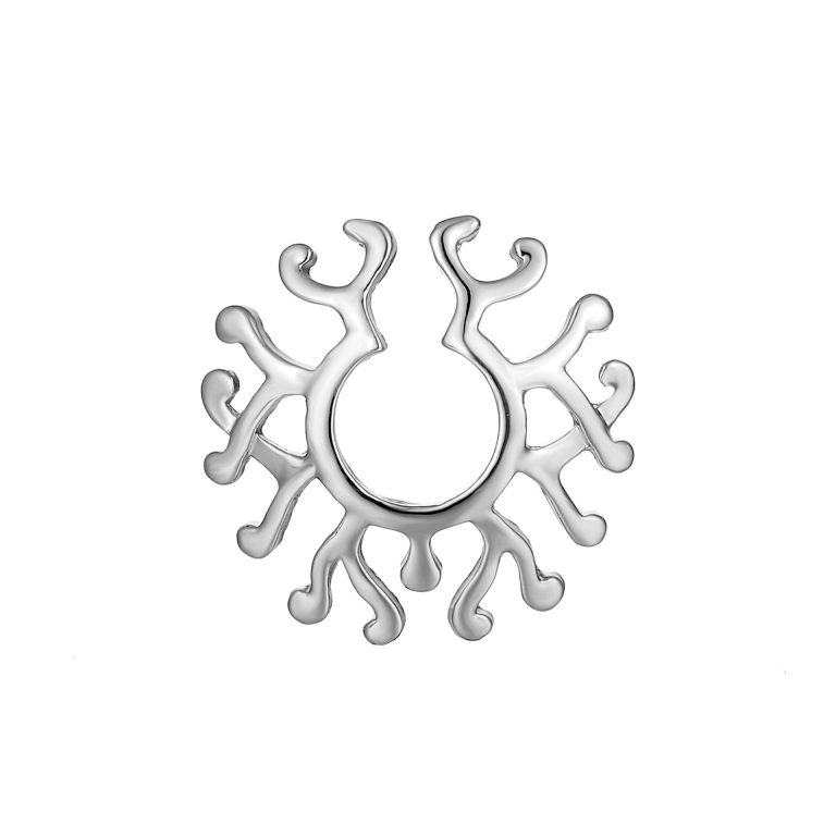 Electroplating multi-graphic combination rodless rodless fake breast ring milk clip - Image 4