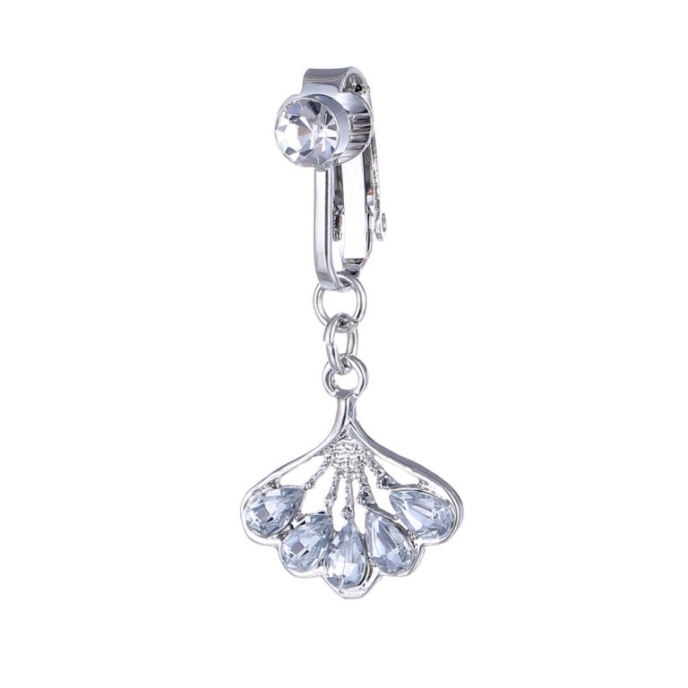 European and American zircon pendant navel ring nail exaggerated American street stainless steel navel ring - Image 6