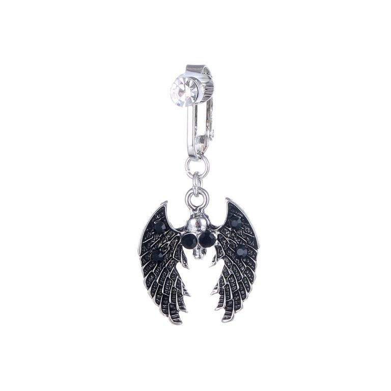 European and American zircon pendant navel ring nail exaggerated American street stainless steel navel ring - Image 4