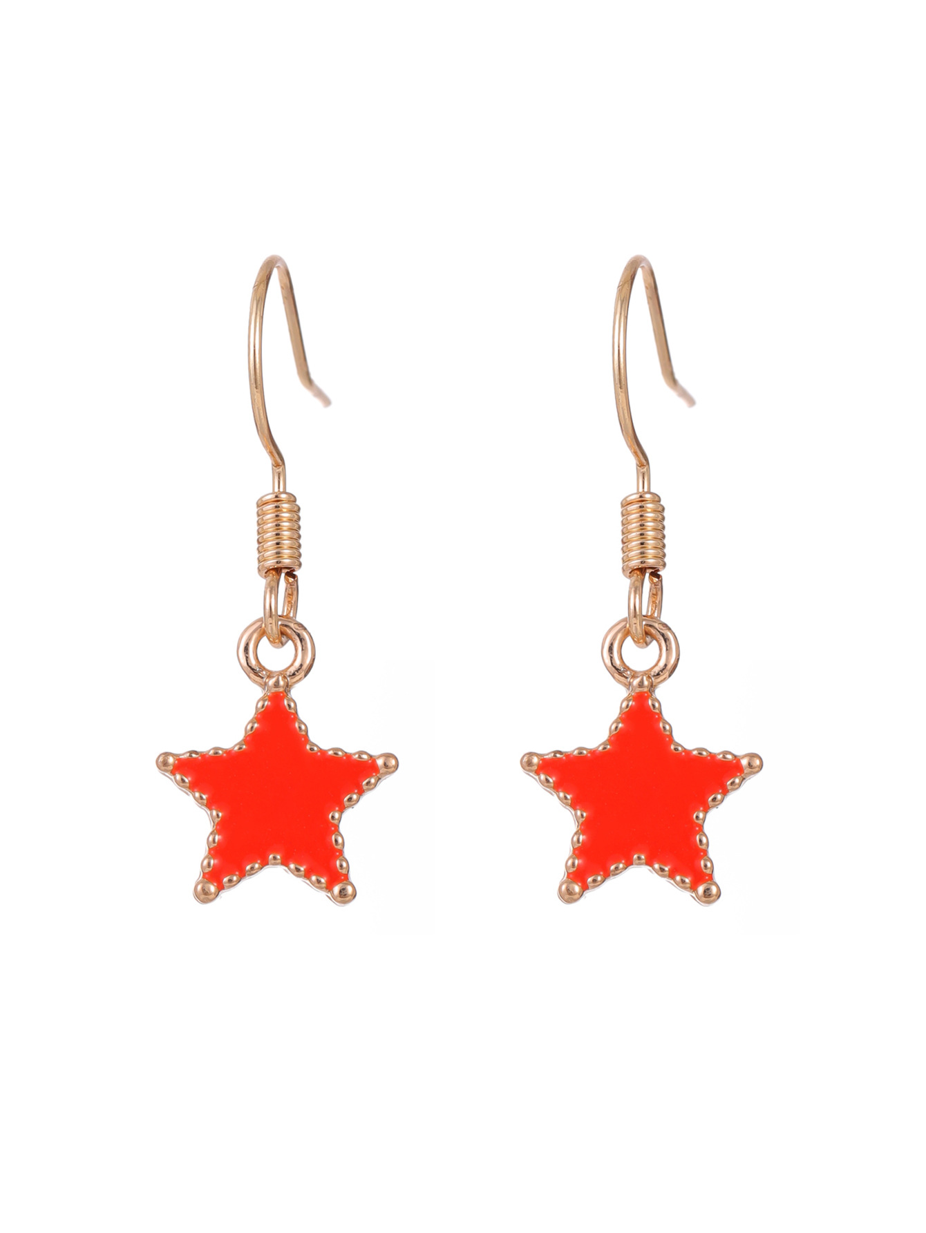 Cartoon cute color alloy oil drop love stars butterfly nose nail manufacturers wholesale - Image 15