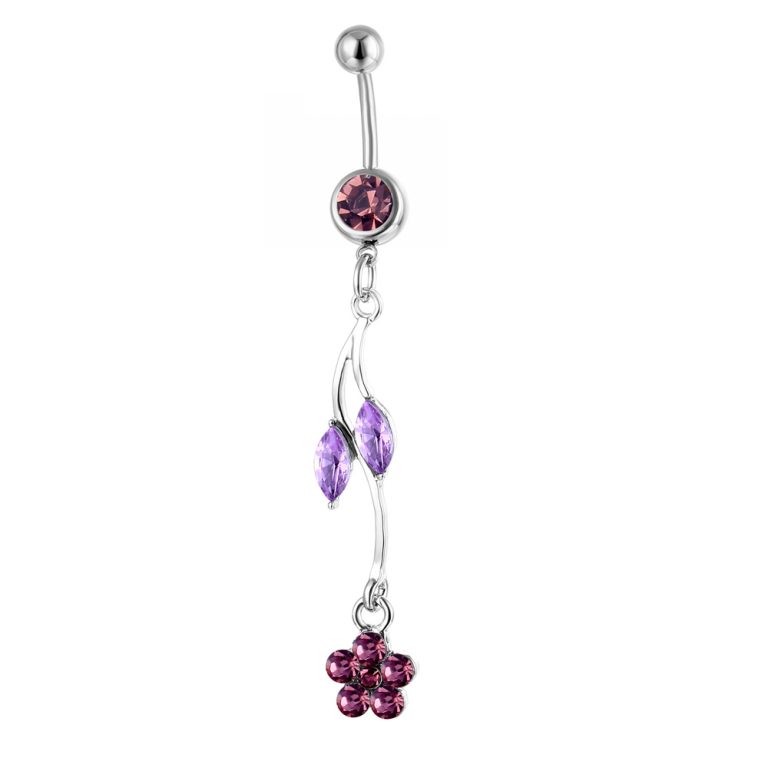 Fashion puncture jewelry 316 medical steel belly dance navel jewelry navel ring navel nail - Image 4