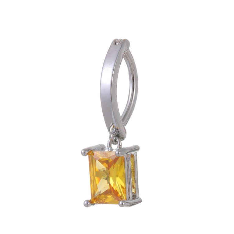 Cross-border new summer beach belly button T square zircon puncture belly button ring personality fashion belly button puncture wholesale - Image 5