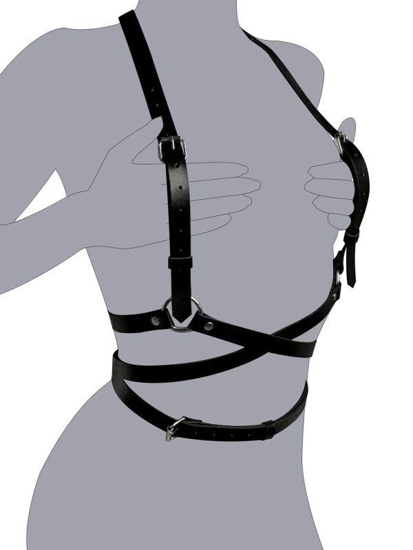 Sexy Bound Anal Hook Butt Plug Adjustable Handcuffs Collar SM Fetish Role Playing Couple Sex Toy - Image 20
