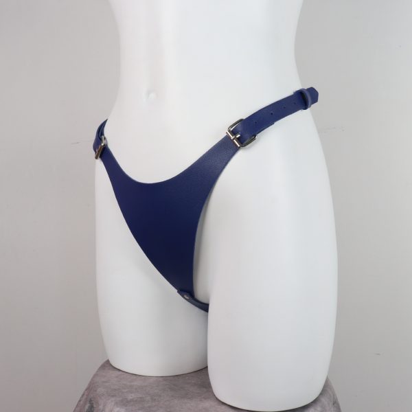 Sexy leather bondage pants sm bondage sex wear props alternative tuning thong spot wholesale - Image 4