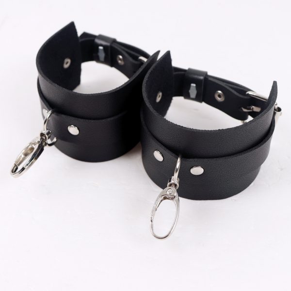 Adult Sex Leather Underwear SM Bound Handcuffs Toy Sex Bound Wear Underwear Flirting Props Spot - Image 7