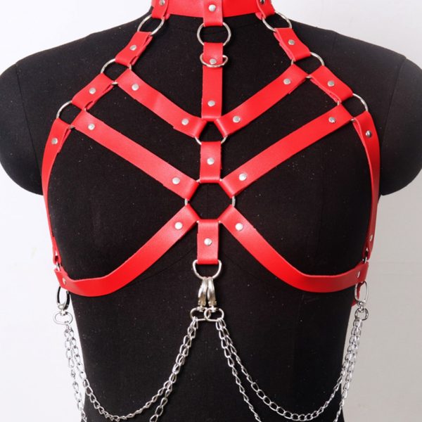 Belt suit chain Halter bra straps and lace up straps women's sexy underwear and underwear accessories - Image 2