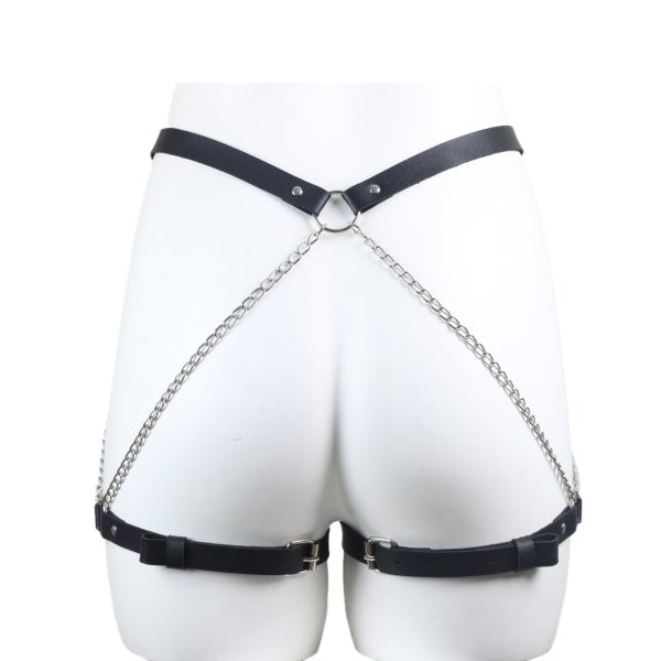 Adult supplies wholesale sexy leather hip cuff sm binding binding binding toy traction collar couple flirting props - Image 5