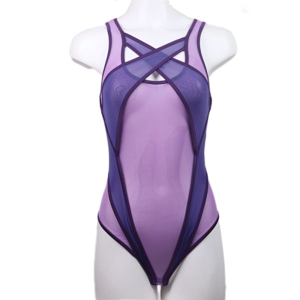 SM sexy bondage clothing leather bondage belt women wear conjoined underwear sexy Dew temptation set - Image 6