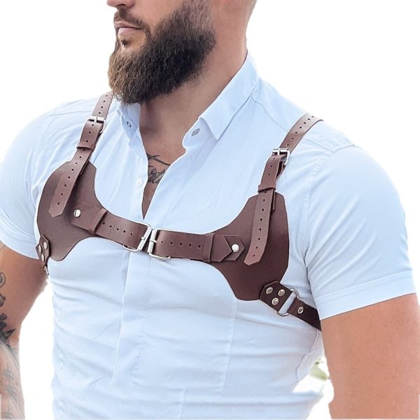 Hot Sale men's leather strap trendy leather belt all-match leather waist seal punk style integrated shirt accessories - Image 5