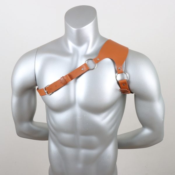 Trendy Personalized Strap Belt Restraint Leather Waist Seal Punk Style One-piece Men's Shirt Accessories Outer Wear - Image 9