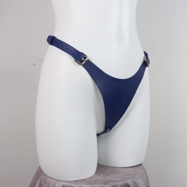 Sexy leather bondage pants sm bondage sex wear props alternative tuning thong spot wholesale - Image 3