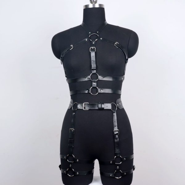 Belt suit chain Halter bra straps and lace up straps women's sexy underwear and underwear accessories - Image 8
