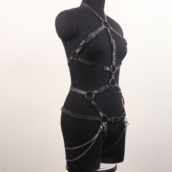 Sex toys handcuffs binding leg ring Hehuan room fun female slave sm props punishment binding tool - Image 3